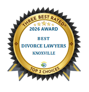 Three Best Rated 2026 Award - Best Divorce Lawyers Knoxville